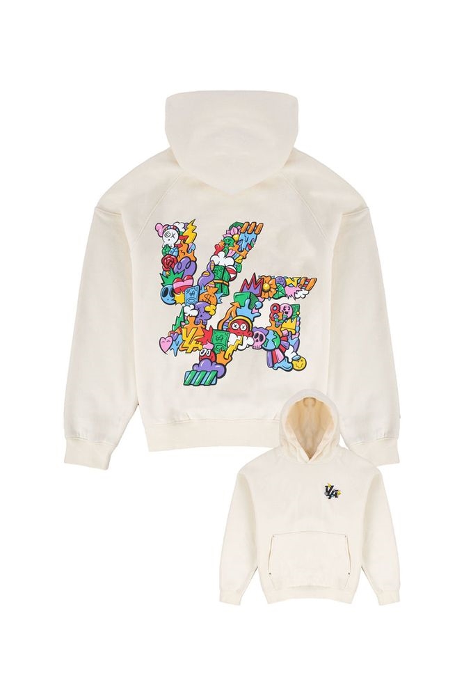 Crazy Price Outlet Young LA Outerwear - Mens 560 Trippy Logo Hoodies  Off-White